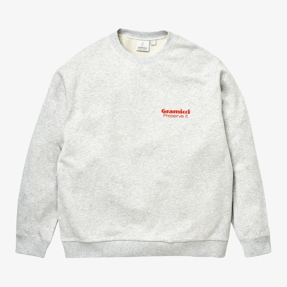 Preserve It Sweatshirt 'Grey Heather'