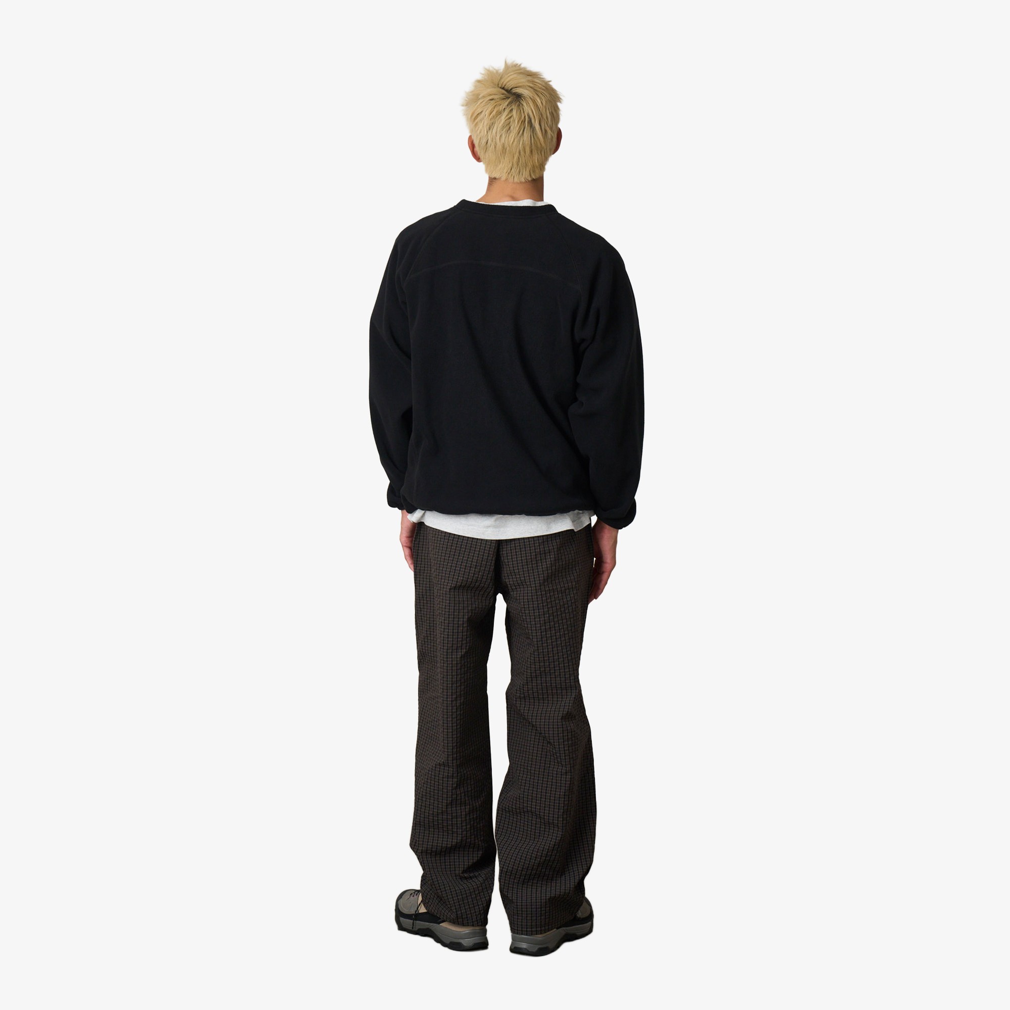 Northside Plaid Pant 'Deep Brown'