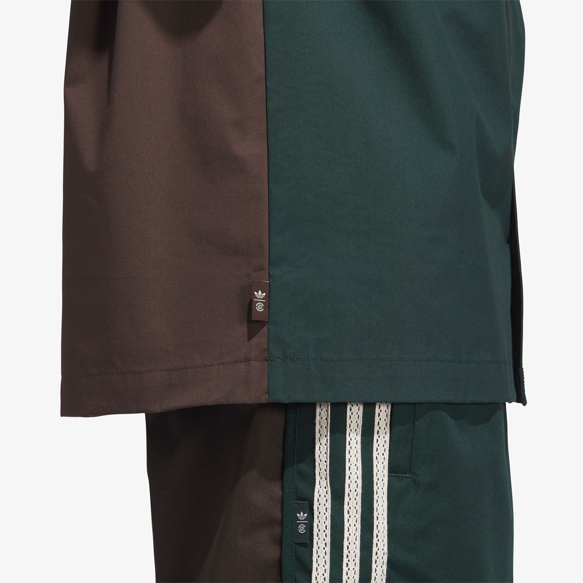 adidas x Clot Bowling Shirt by Edison Chen 'Dark Brown'