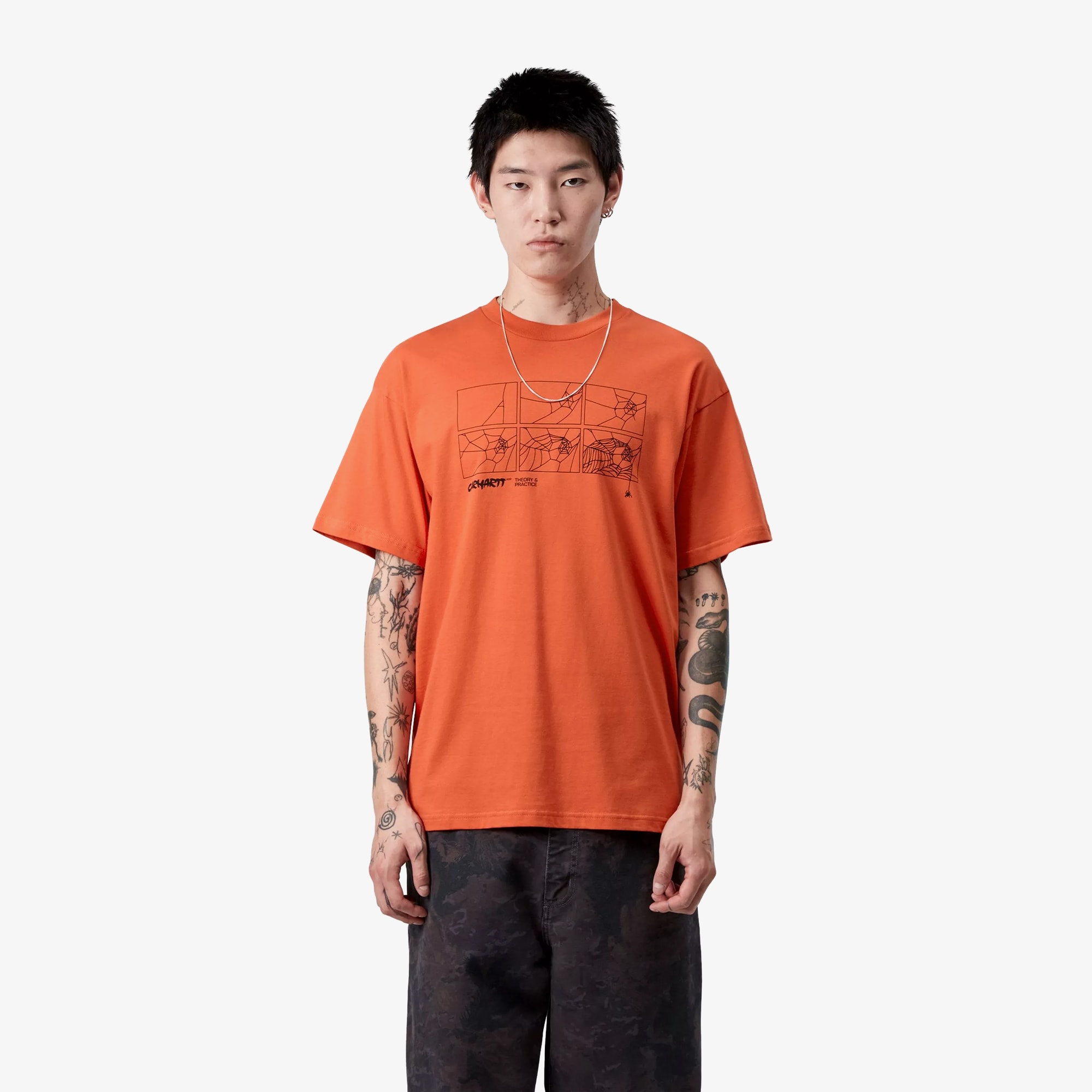 S/S Theory And Practice Tee 'Persimmon'