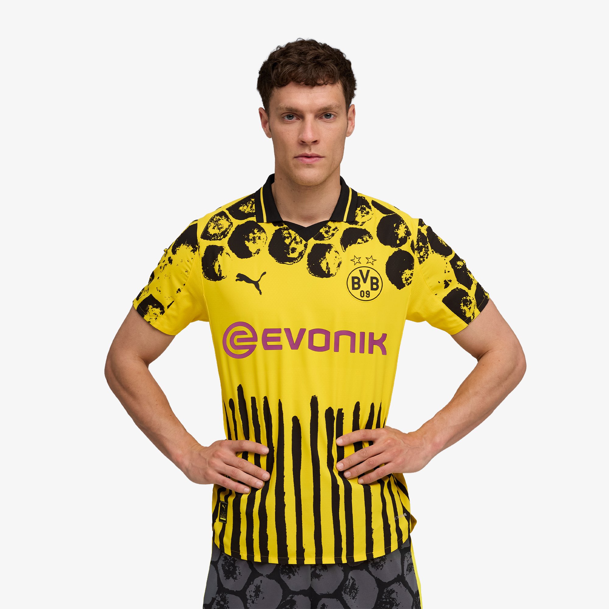PUMA x KIDSUPER x BVB Authentic Jersey 'Yellow'