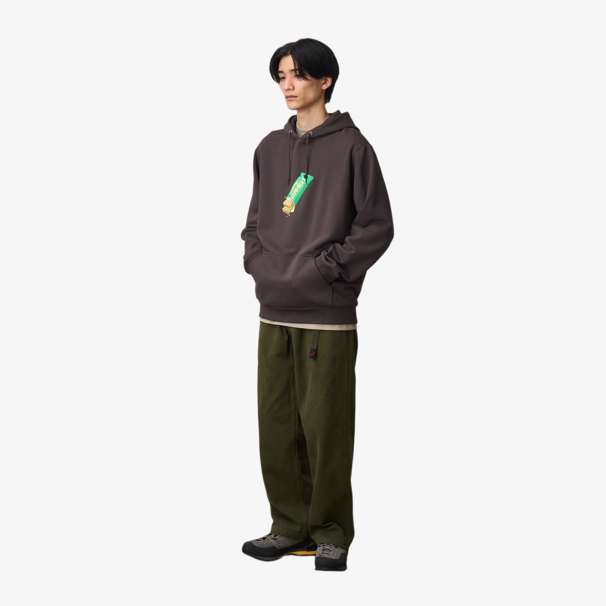 Granola Hooded Sweatshirt 'Deep Brown'