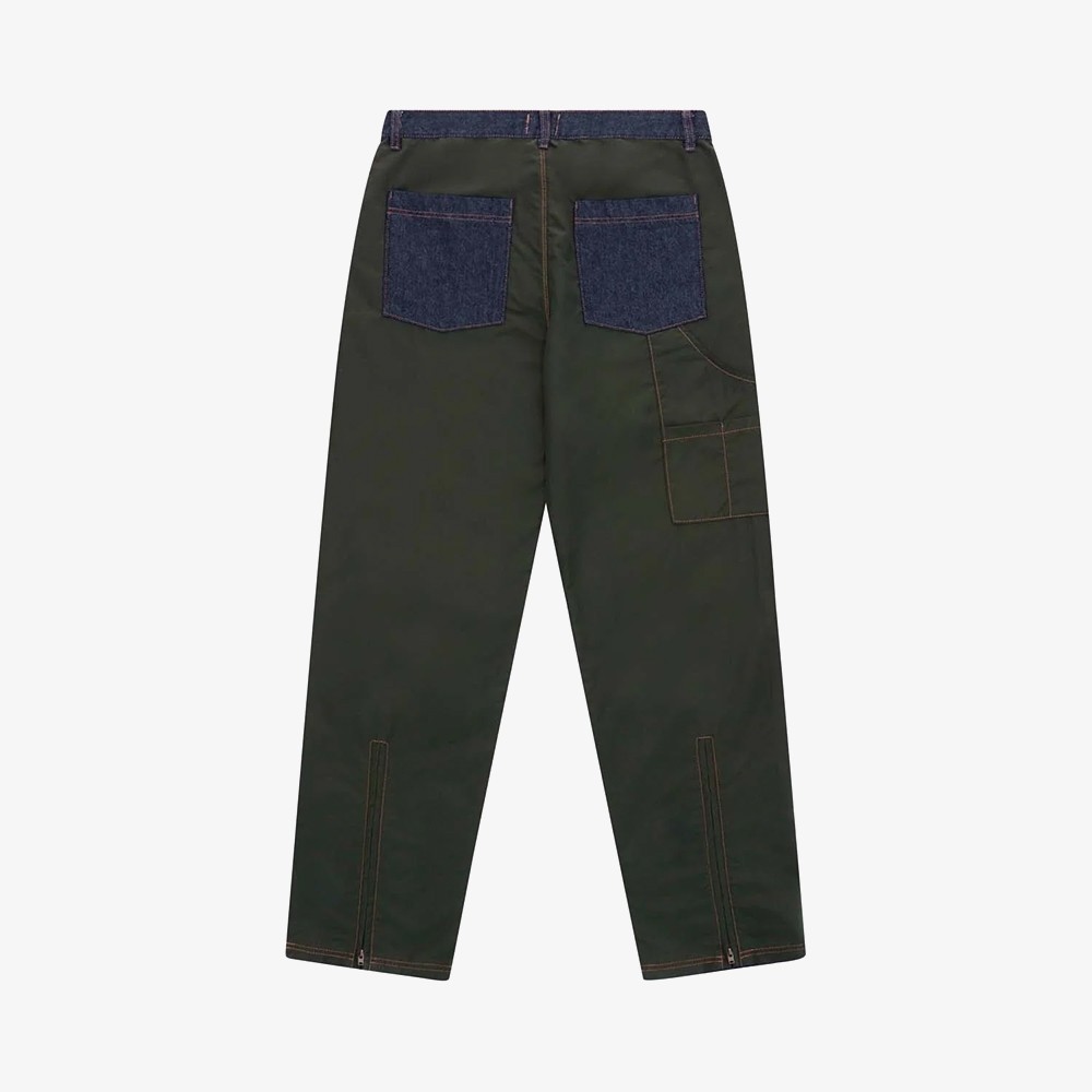 Jones Multi Pants 'Denim & Green'