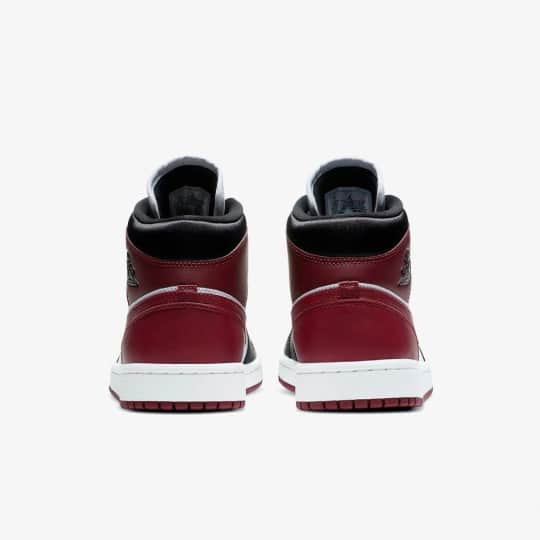 Jordan Air Jordan Bordo 1 Mid SE 'Black Dark Beetroot' (W) Wunder'de! Bordo - 6. görsel