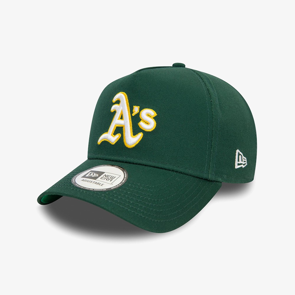 Oakland Athletics MLB Side Patch 9FORTY E-Frame Adjustable Cap 'Dark Green'