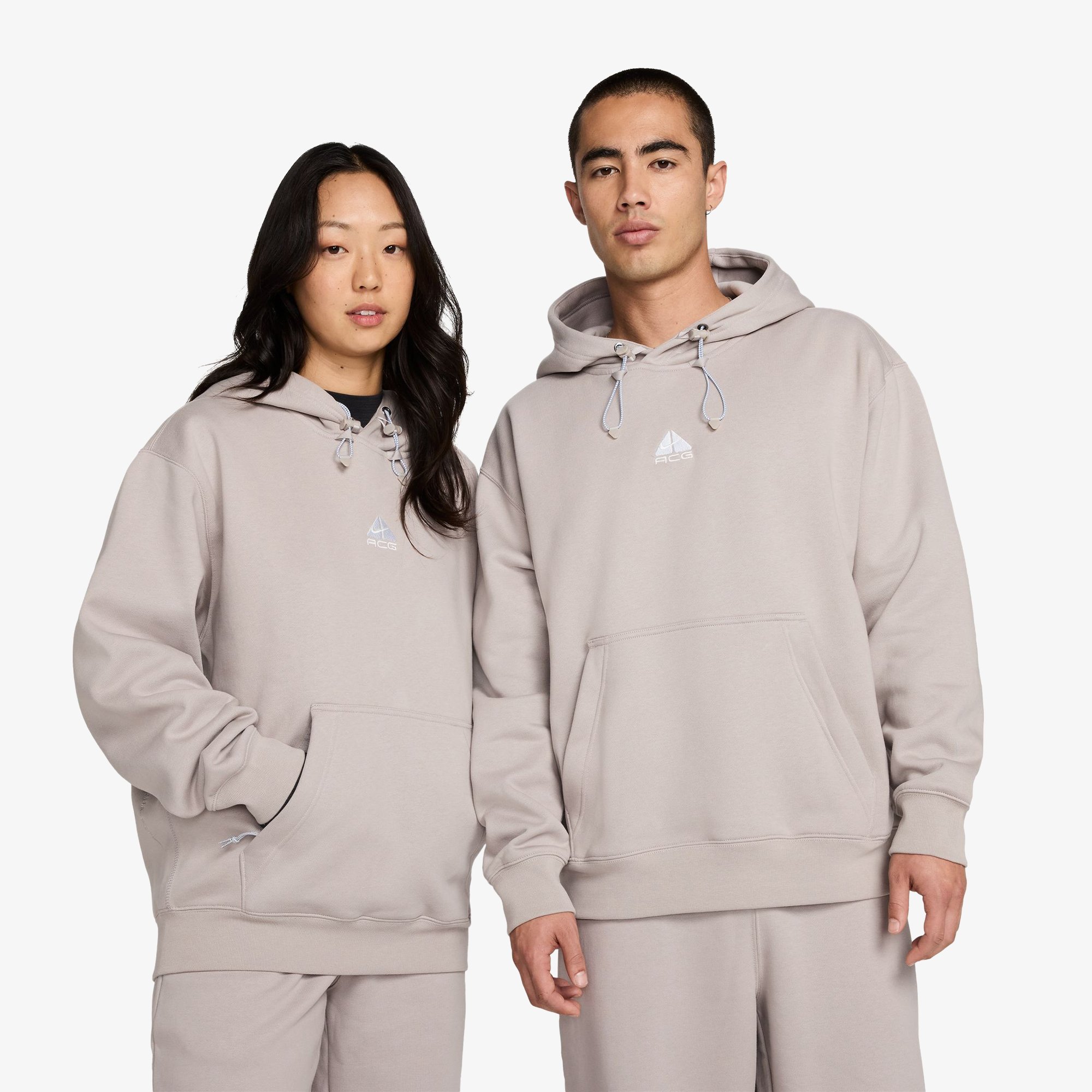 ACG Therma-FIT Fleece Pullover Hoodie 'College Grey'