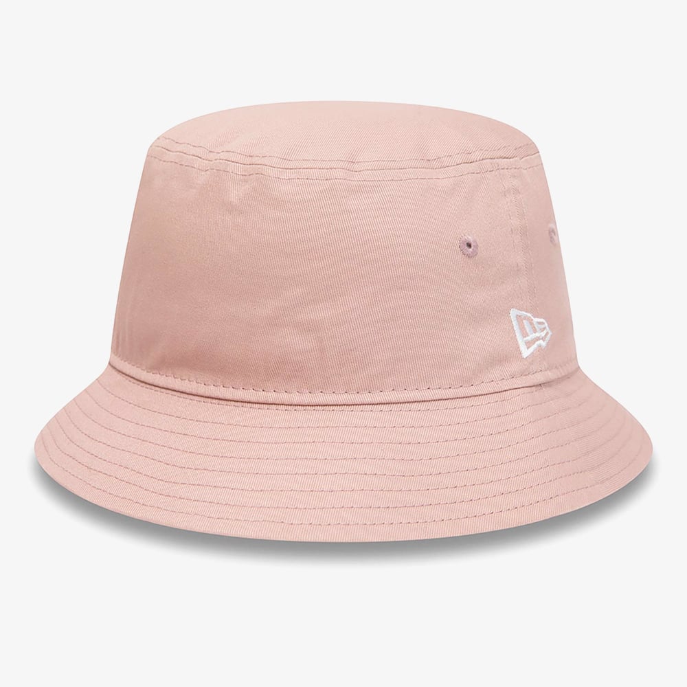 New Era Essential Tapered Pink Bucket Hat WUNDER