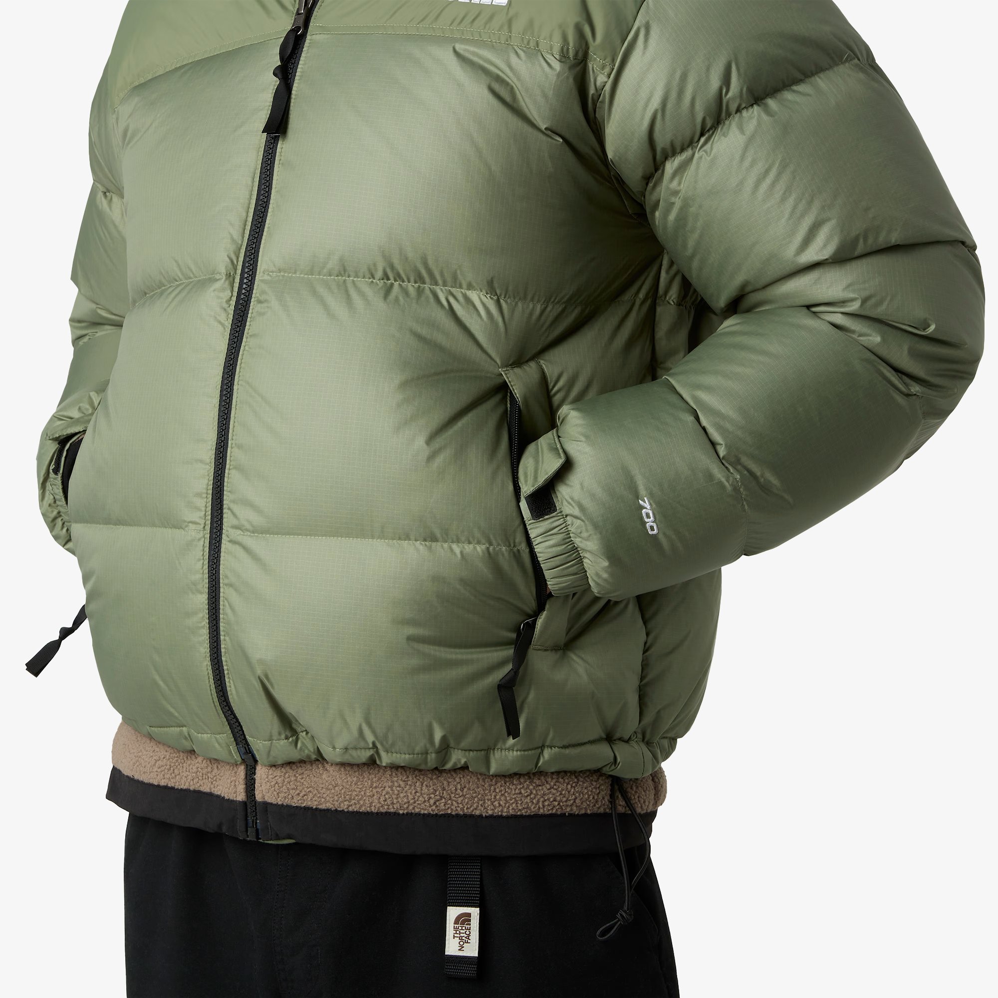 1996 Retro Nuptse Jacket 'Bark Mist'