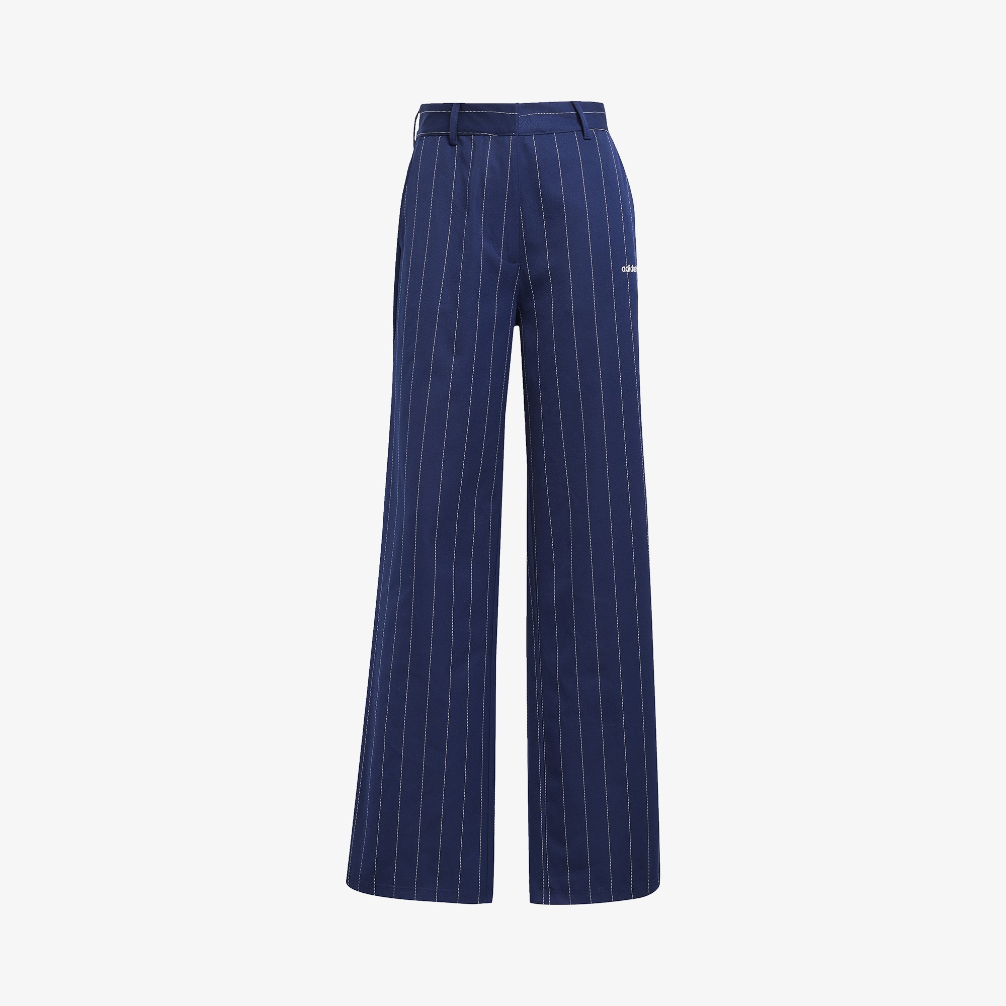 Pinstripe Twill Loose Pants