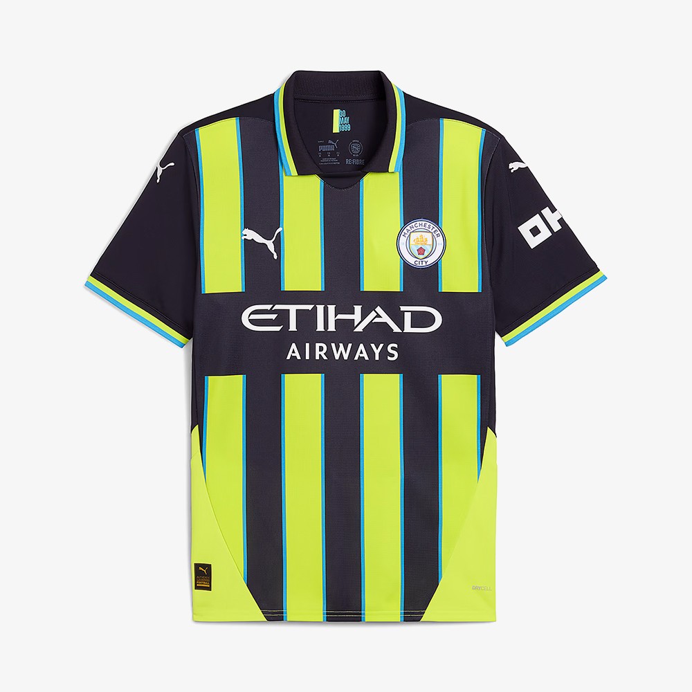 Manchester City Away Jersey 24/25 'New Navy Yellow'