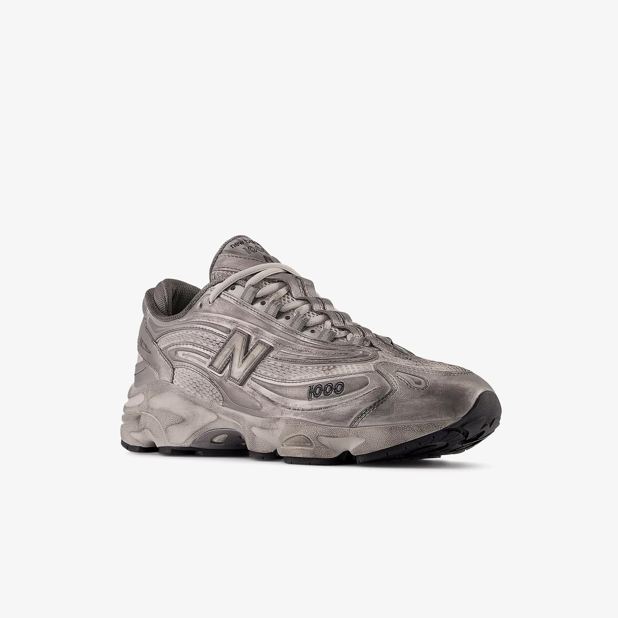 1000G 'Silver Metallic Distressed'