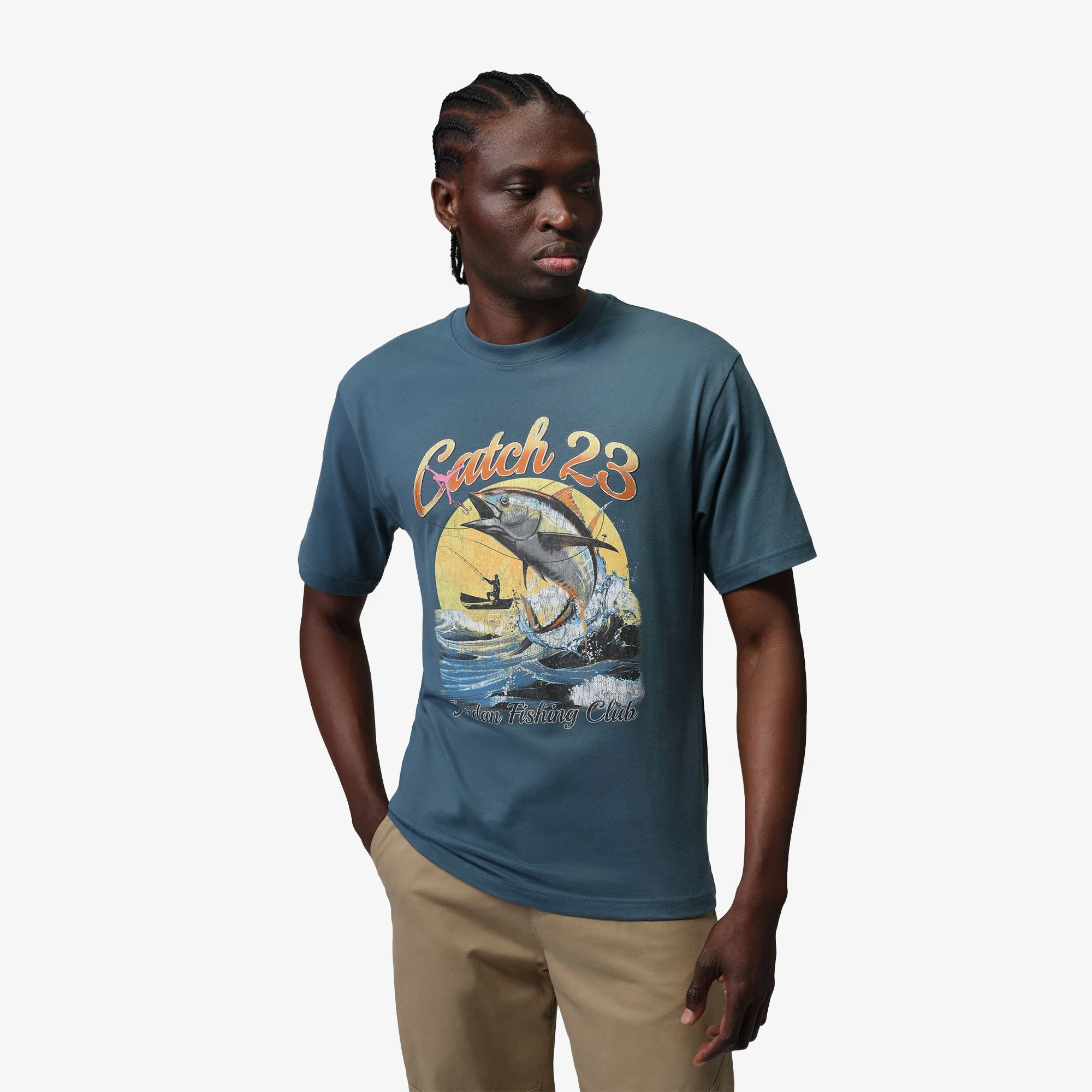 Jordan Graphic T-Shirt 'Ash Green' - WUNDER