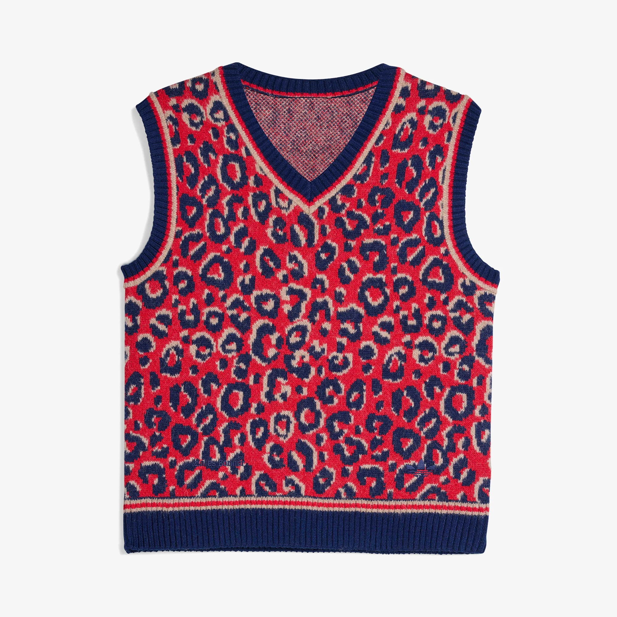 Wales Bonner x adidas Knit Vest 'Better Scarlet'