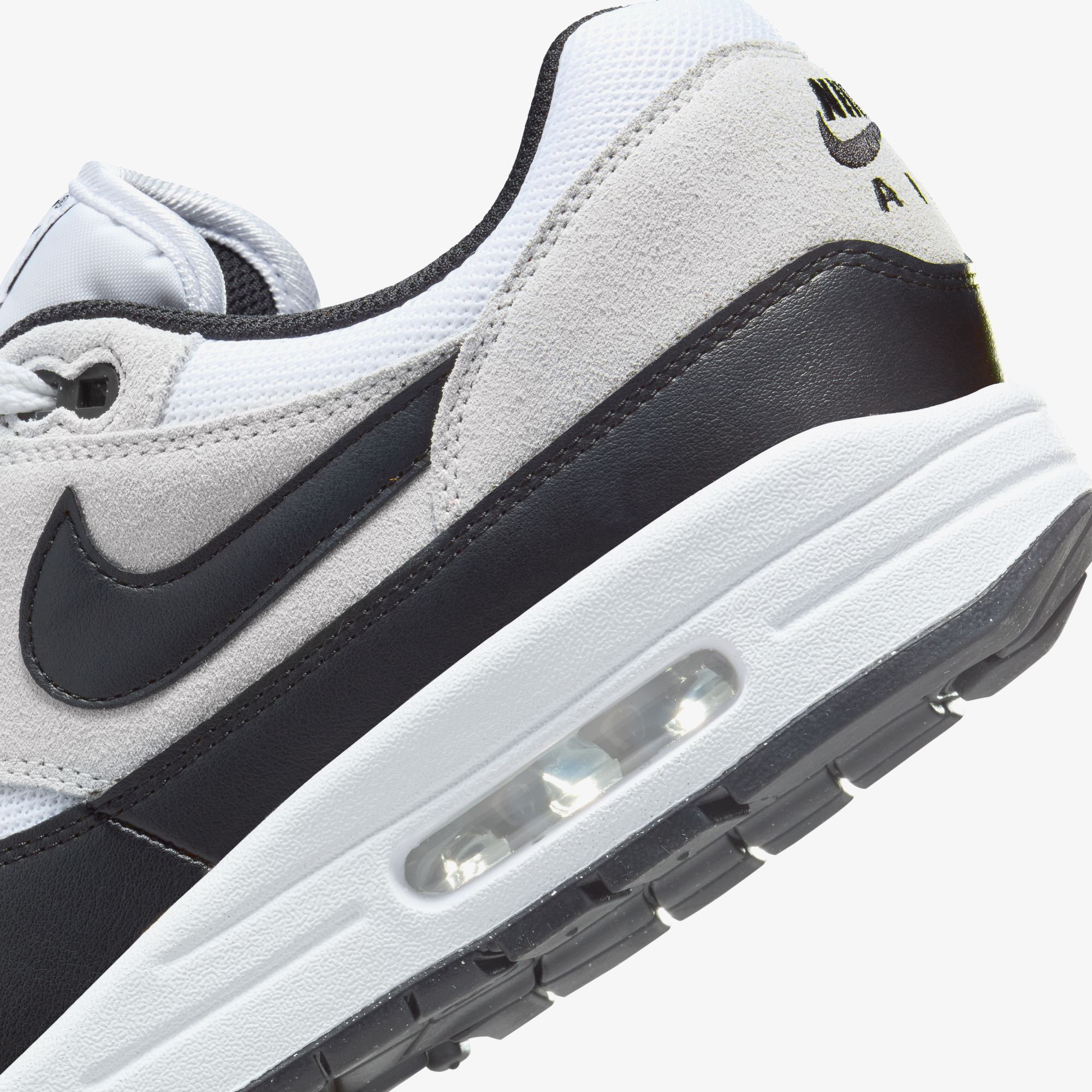 Air Max 1 Essential 'White Pure Platinum Black'