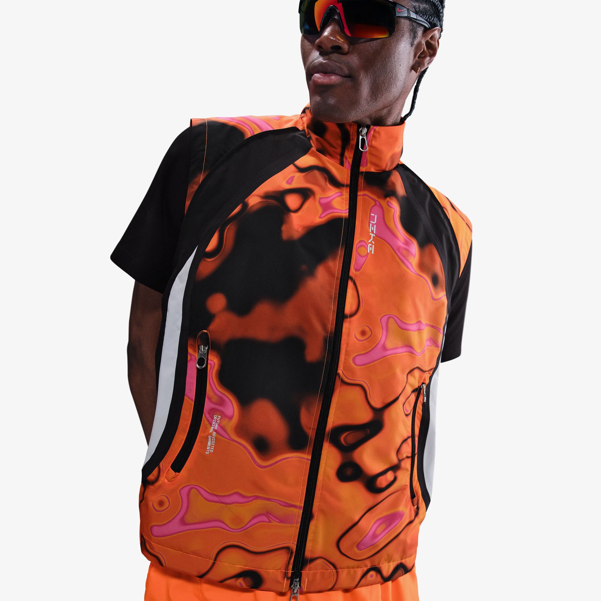 Project F.R.O.G. Storm-FIT Graphic Light Jacket 'Total Orange'