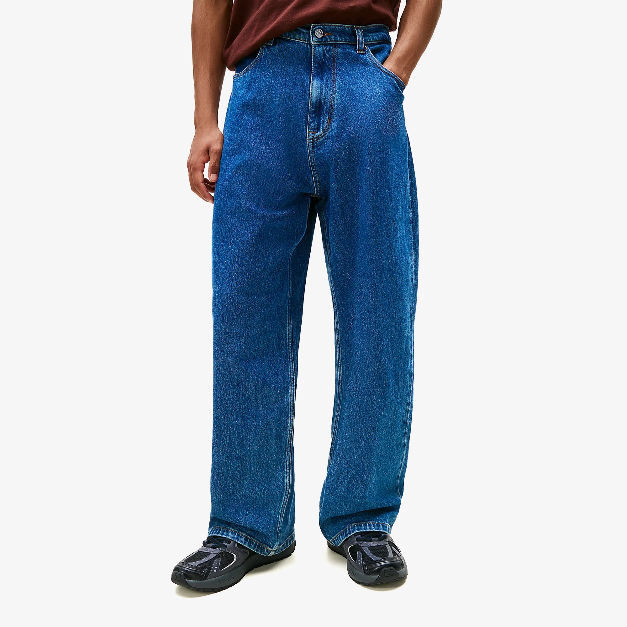 Theo Faded Loose Jeans 'Denim Medium'