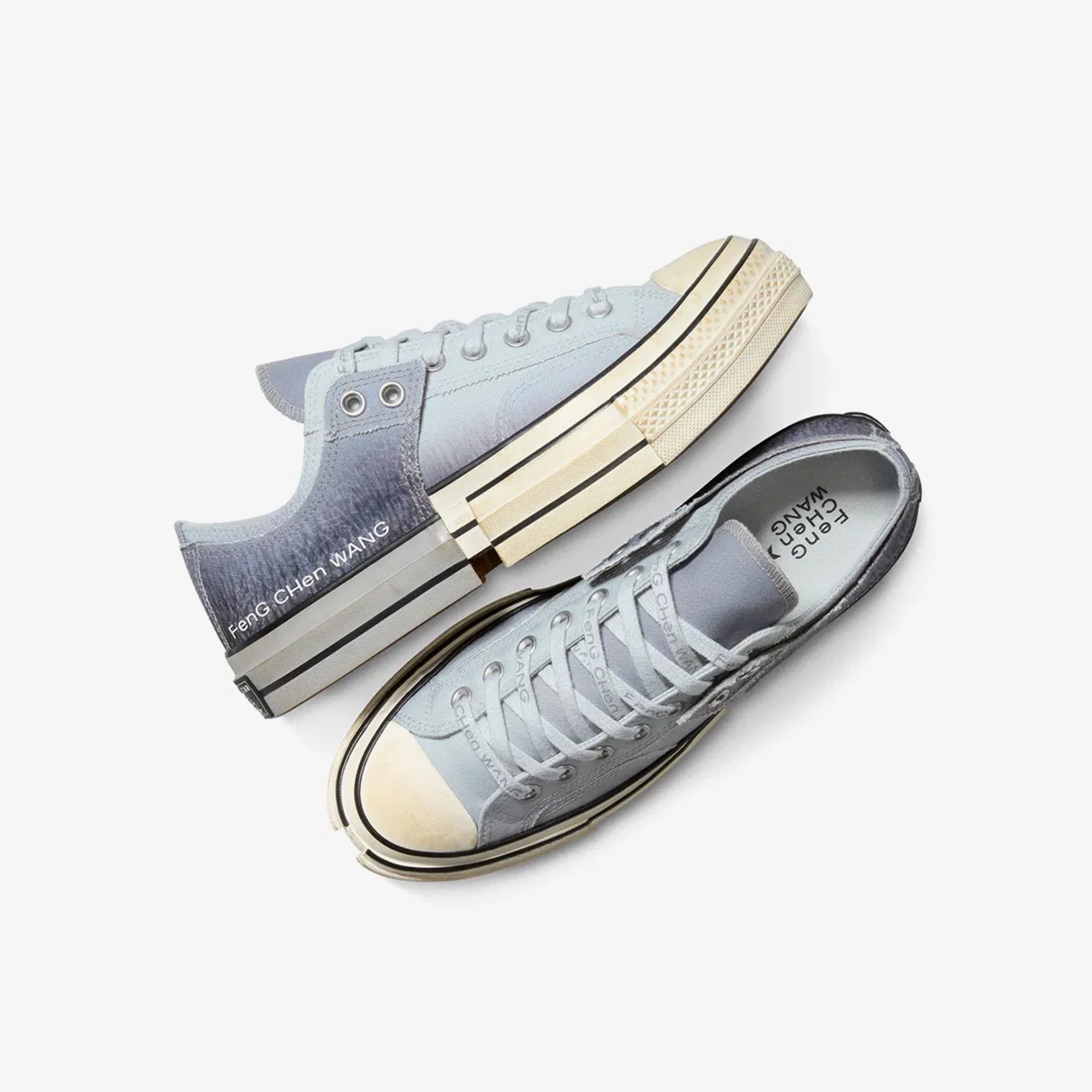 Converse x Feng Chen Wang Chuck 70 Low ‘2-in-1 Grey'
