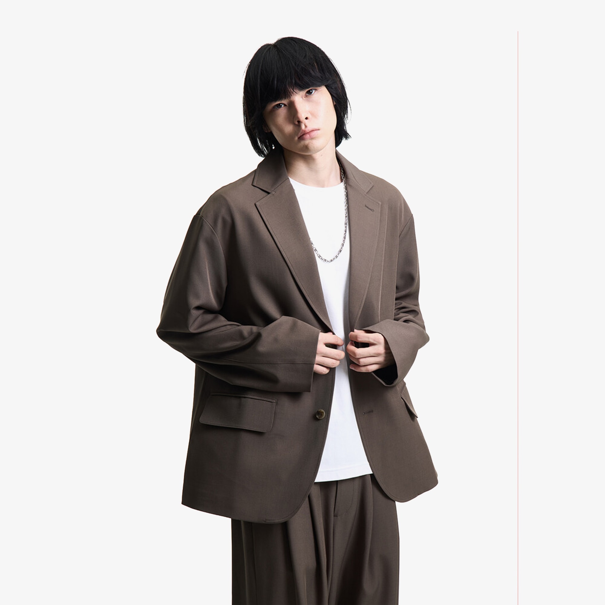 Merely US Informal Blazer 'Dark Taupe'