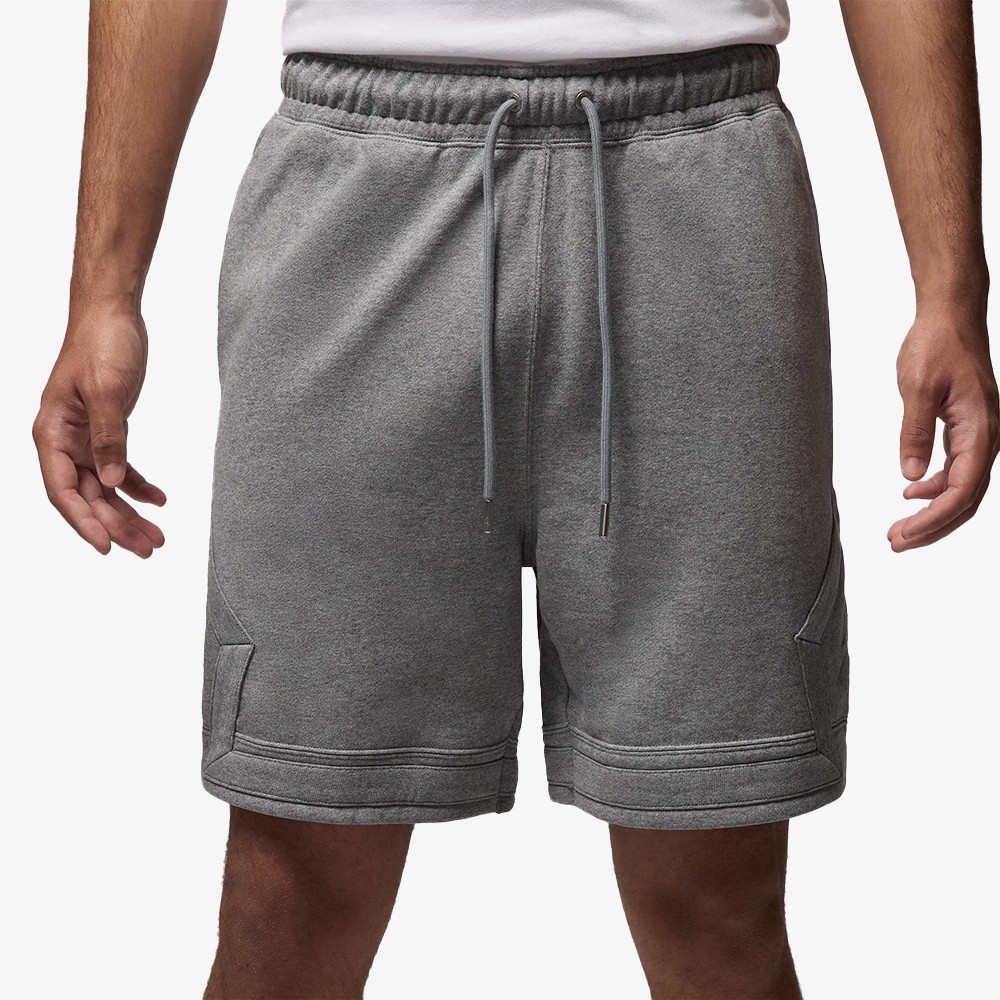 Flight Fleece Diamond Shorts 'Carbon Heather'