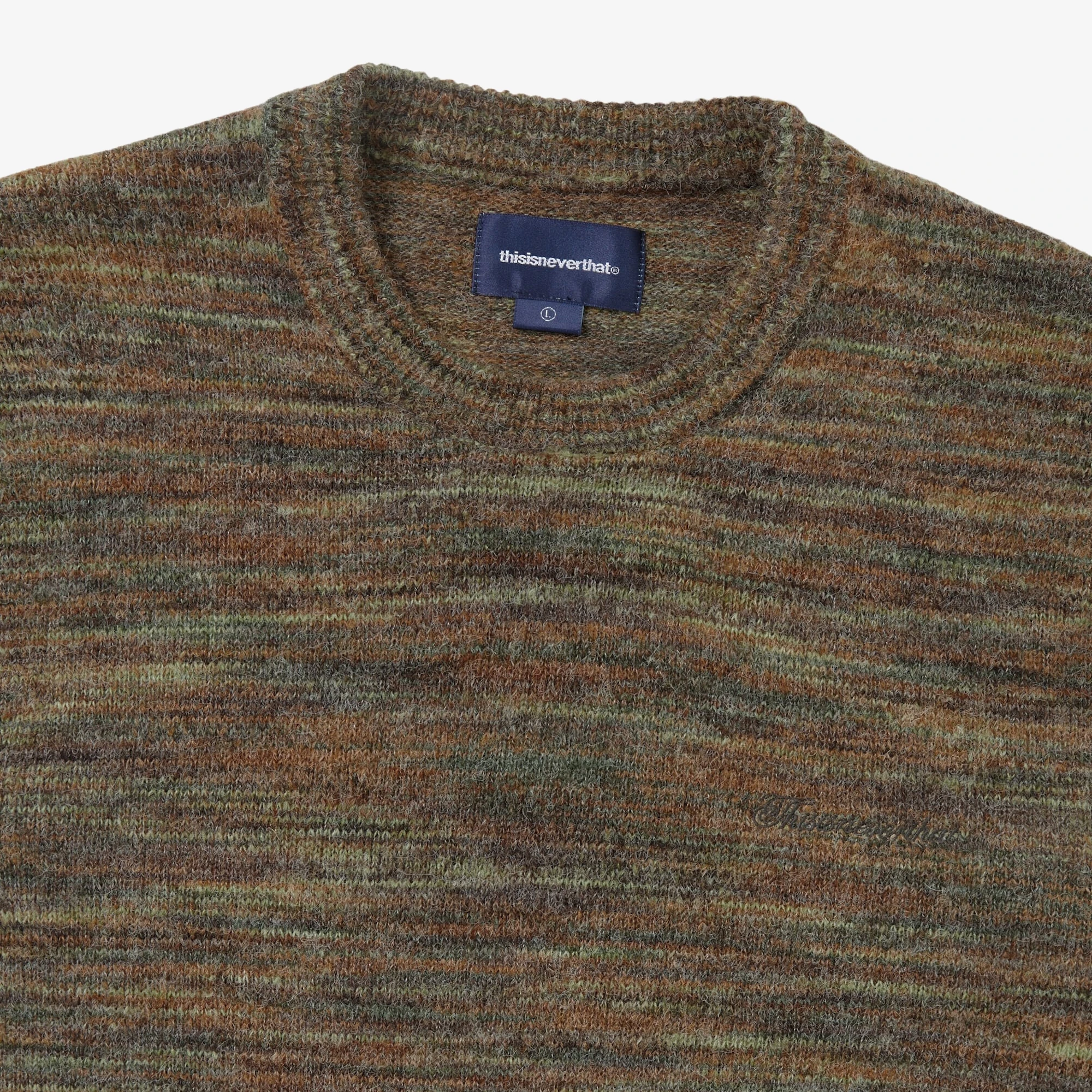 Static Knit Sweater 'Olive'