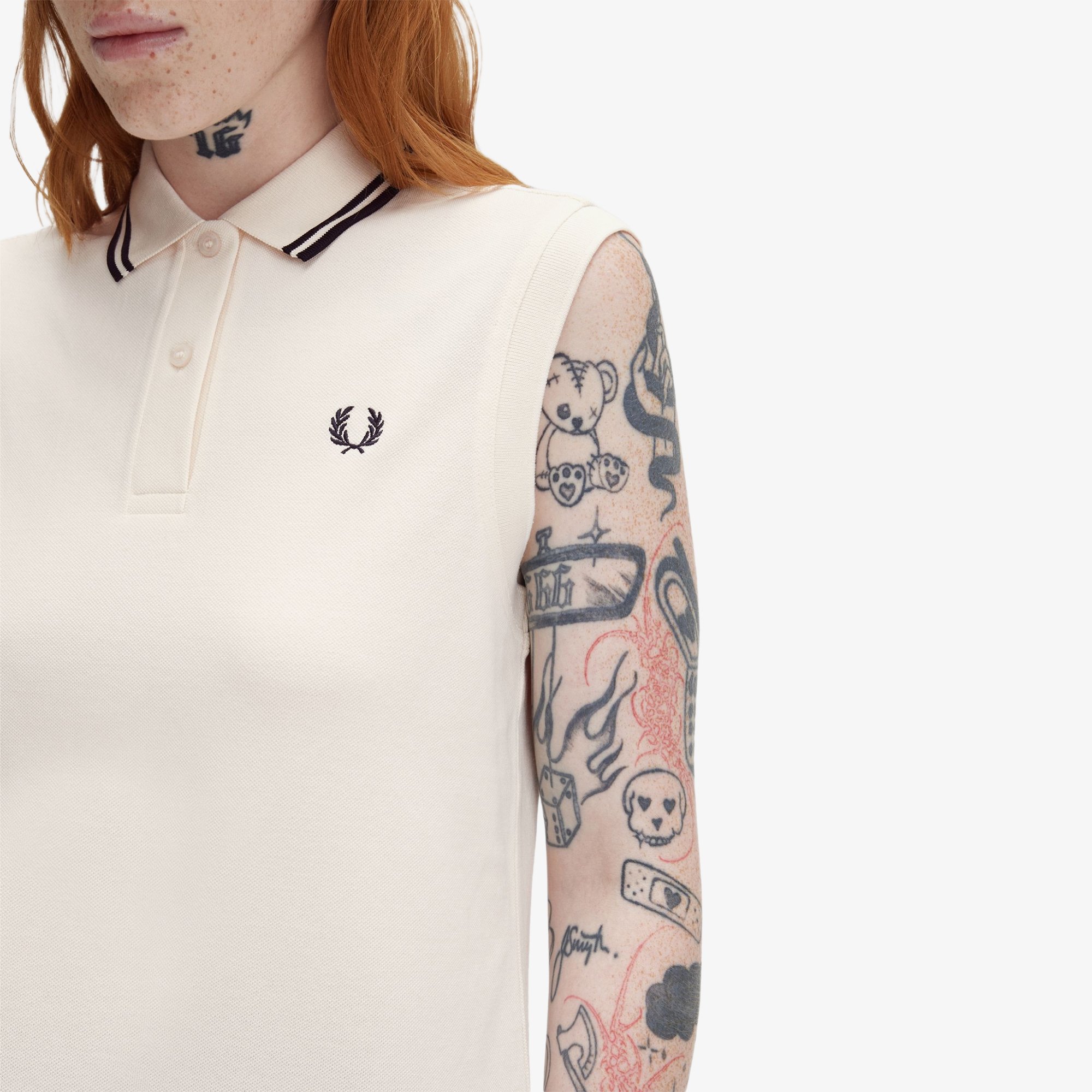 Sleeveless Shirt 'Silky Peach'