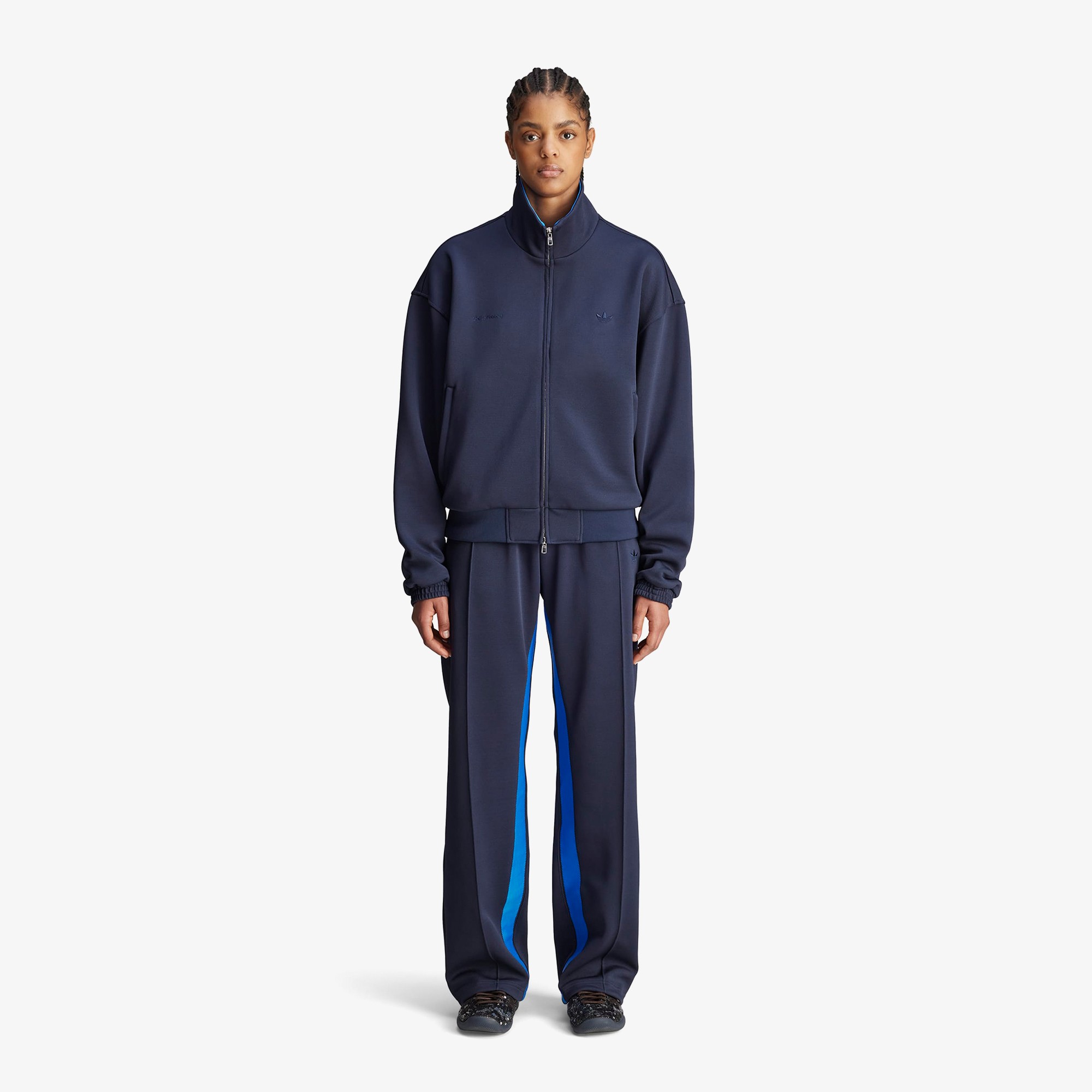 Wales Bonner x adidas Pique Track Pants 'Midnight Navy'