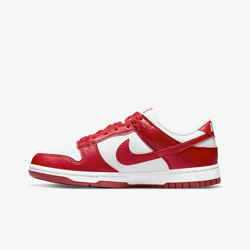 Dunk Low Next Nature White 'Gym Red' (W)