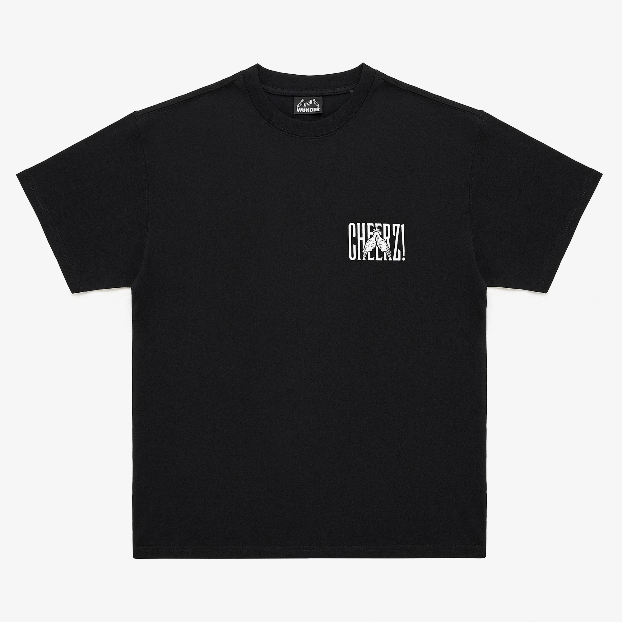 WUNDER x KRÜW Cheerz Tee 'Black'