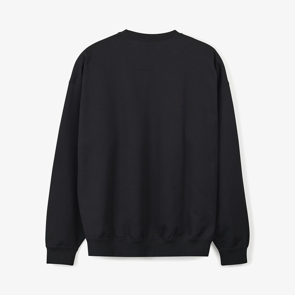 Brushed Terry Crew Sweatshirt 