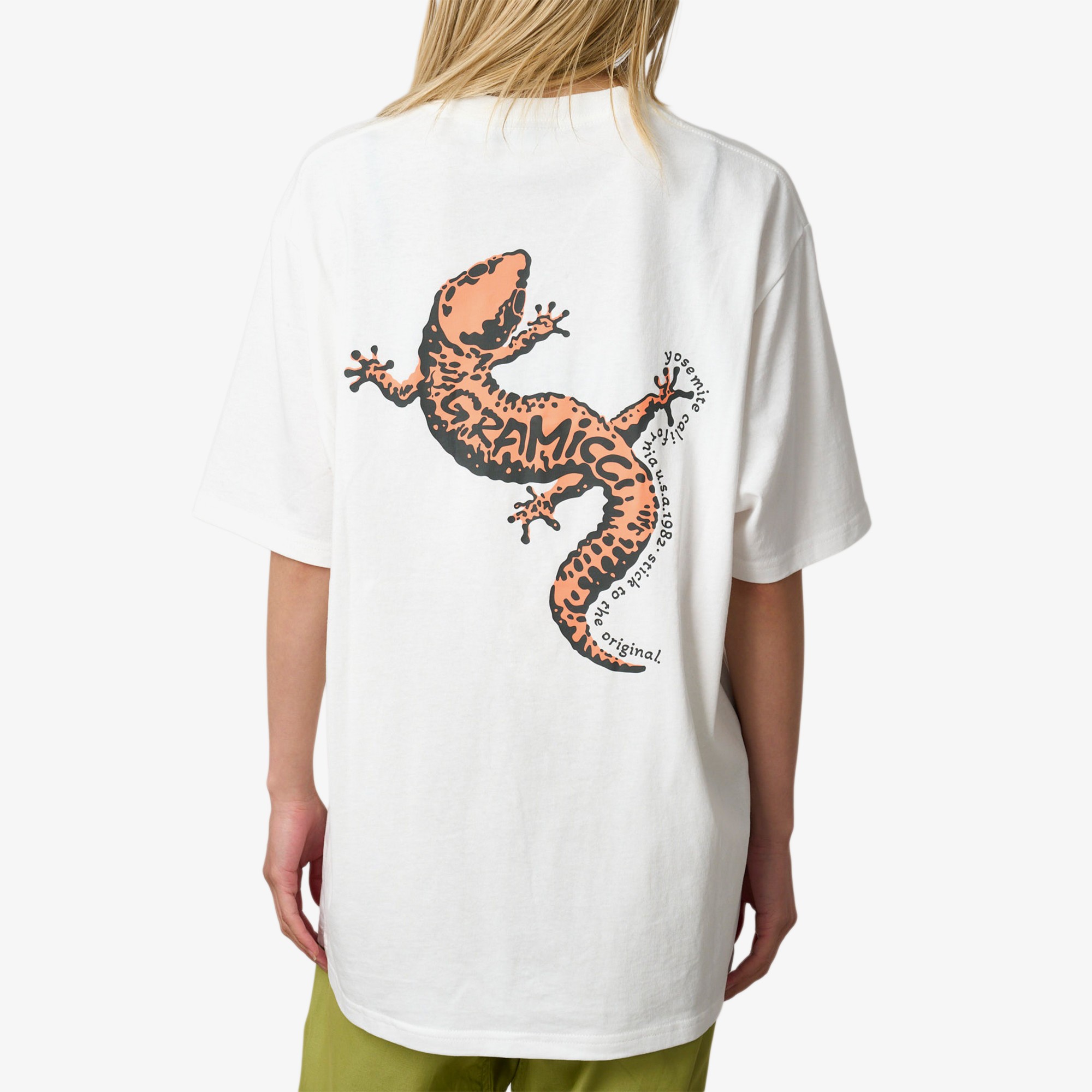 Gecko Tee 'White'