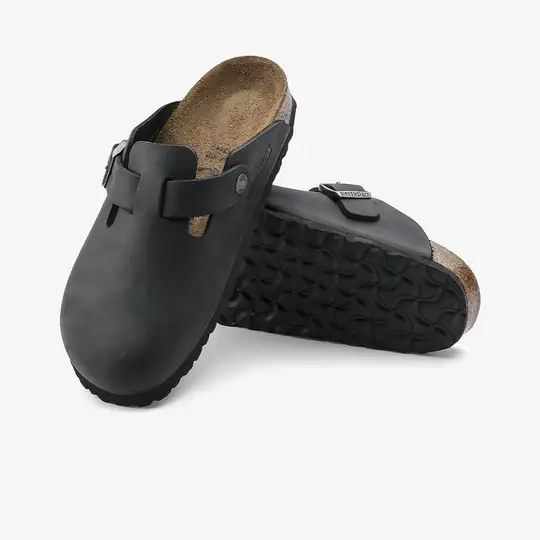 Boston Oiled Leather 'Black' - Görsel 5