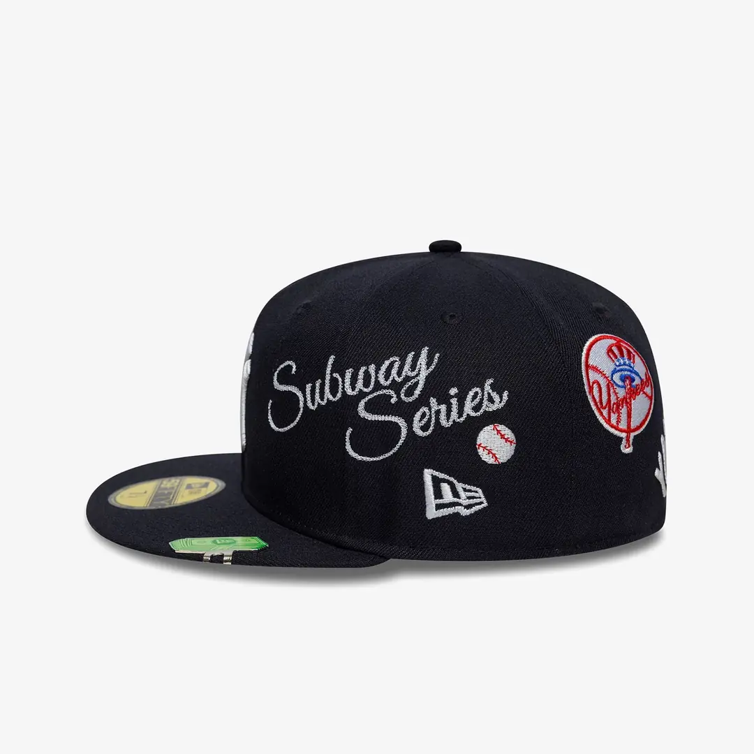 New Era New York Yankees Subway Series 59FIFTY Fitted Cap 'Navy
