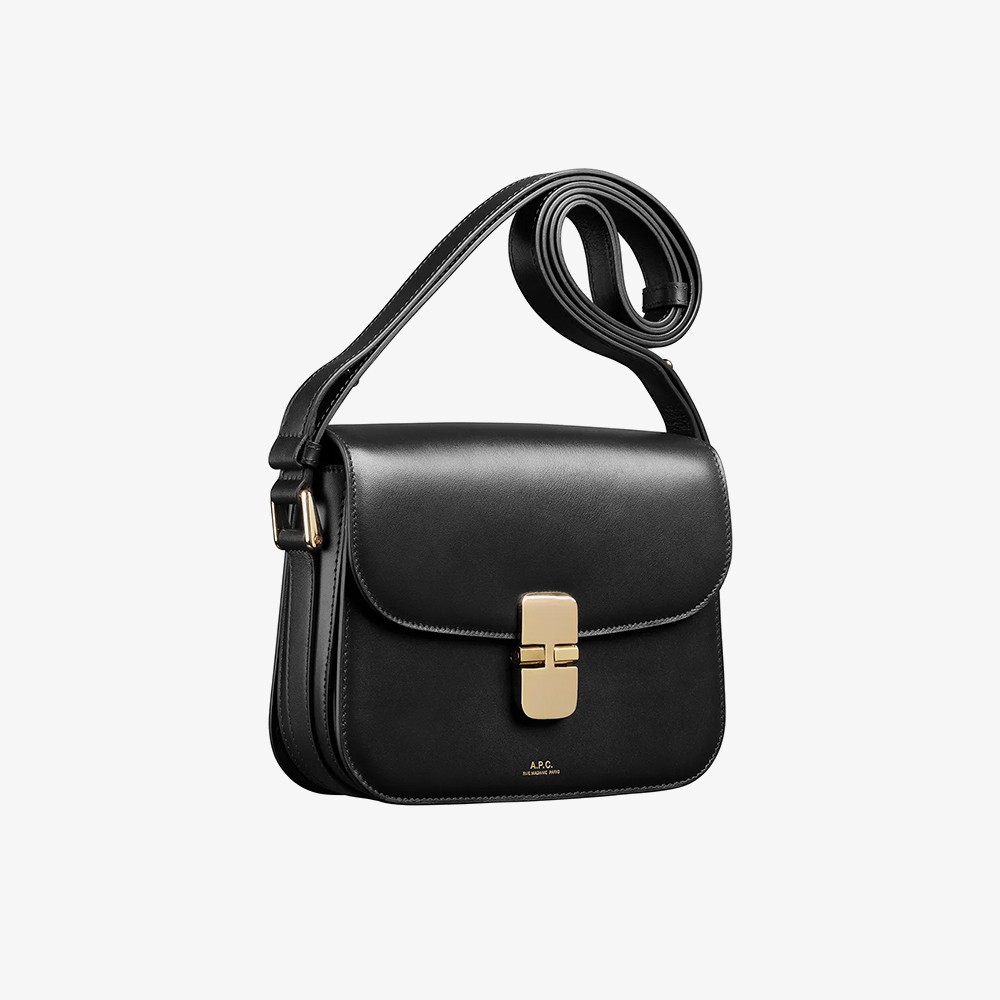 Grace Leather Bag Small 'Black'