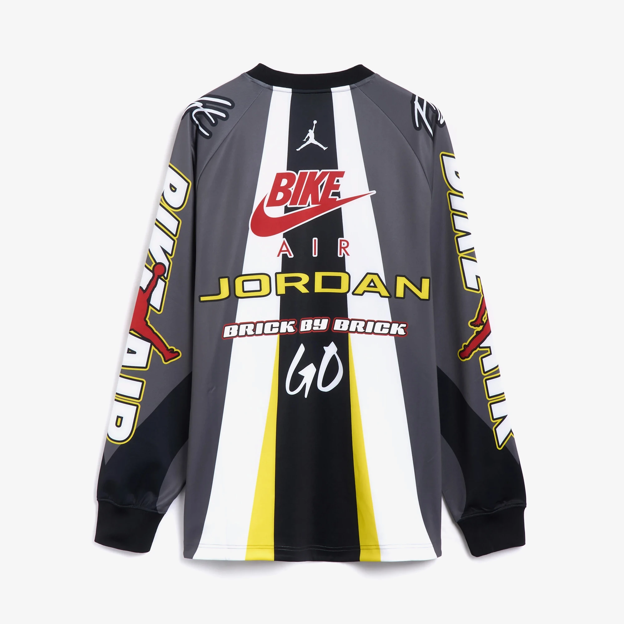 B*o様 ナイキ NIKE Nigel Sylvester × Air Jord Air Jordan x Nigel Sylvester Bike Air Jersey 'Iron Grey' - WUNDER