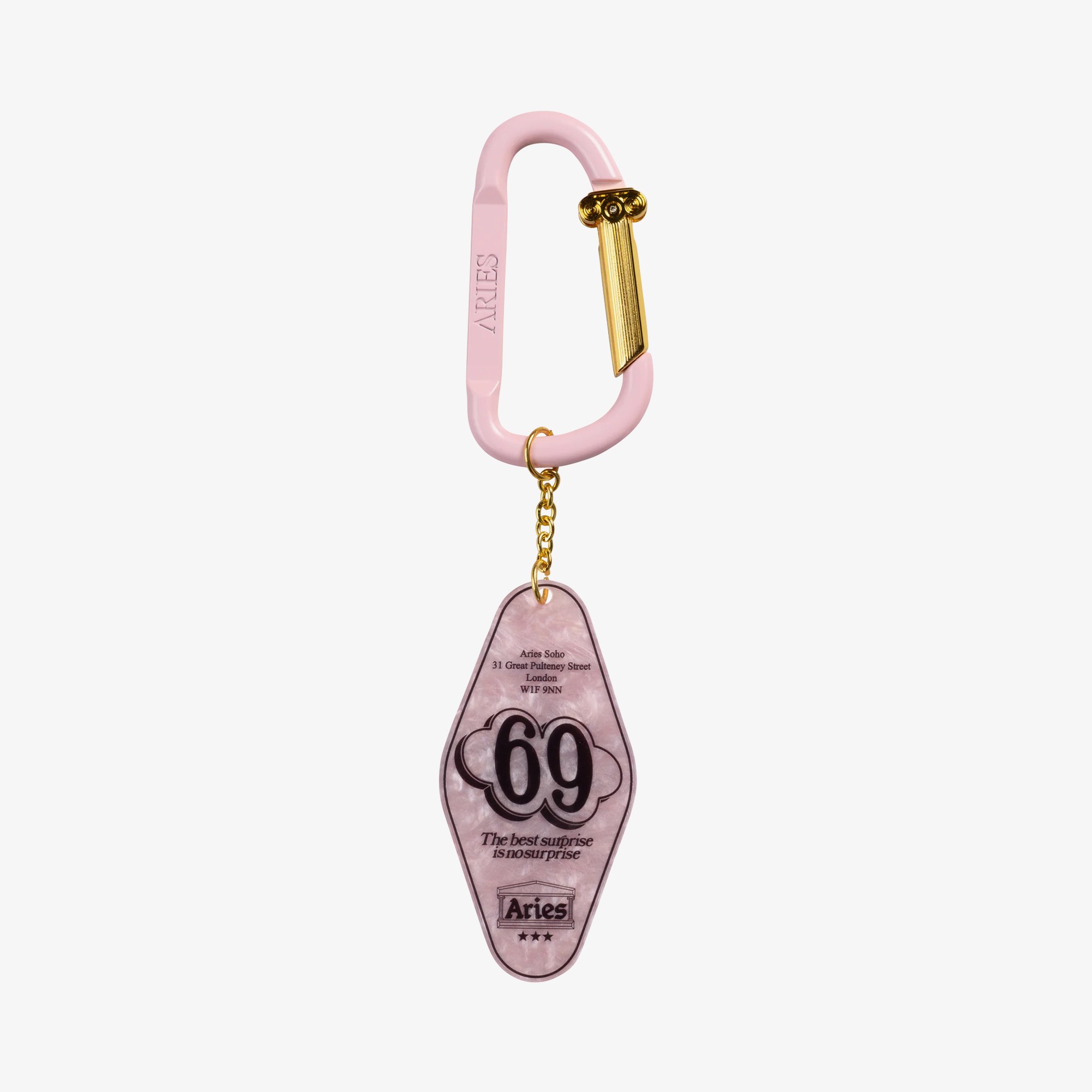 Motel Key Chain 'Pink'