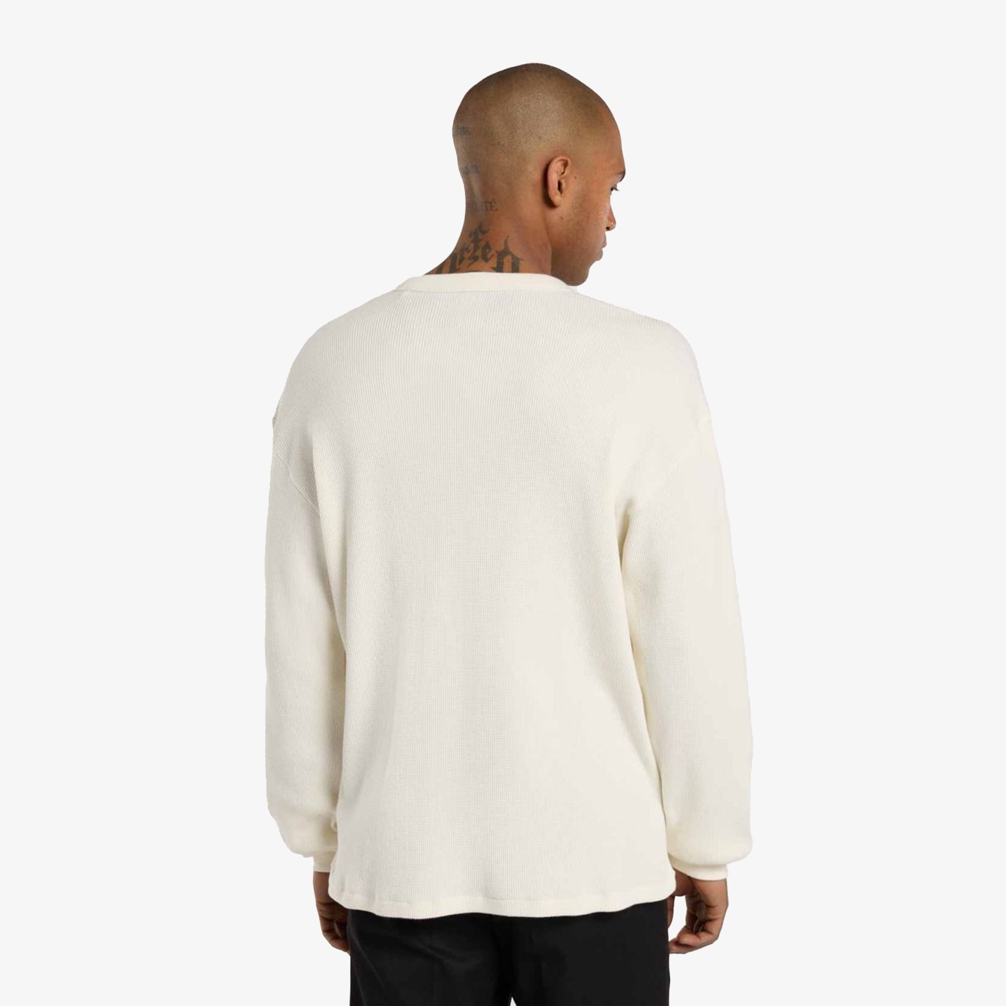 Waffle Longsleeve T-Shirt 'Egret'