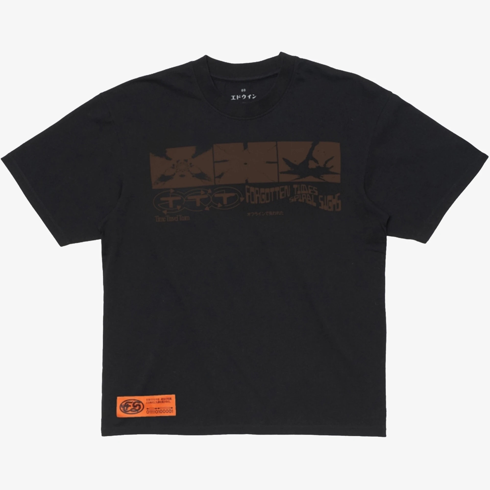 Edwin Jeans Always Late TS 'Black' - WUNDER