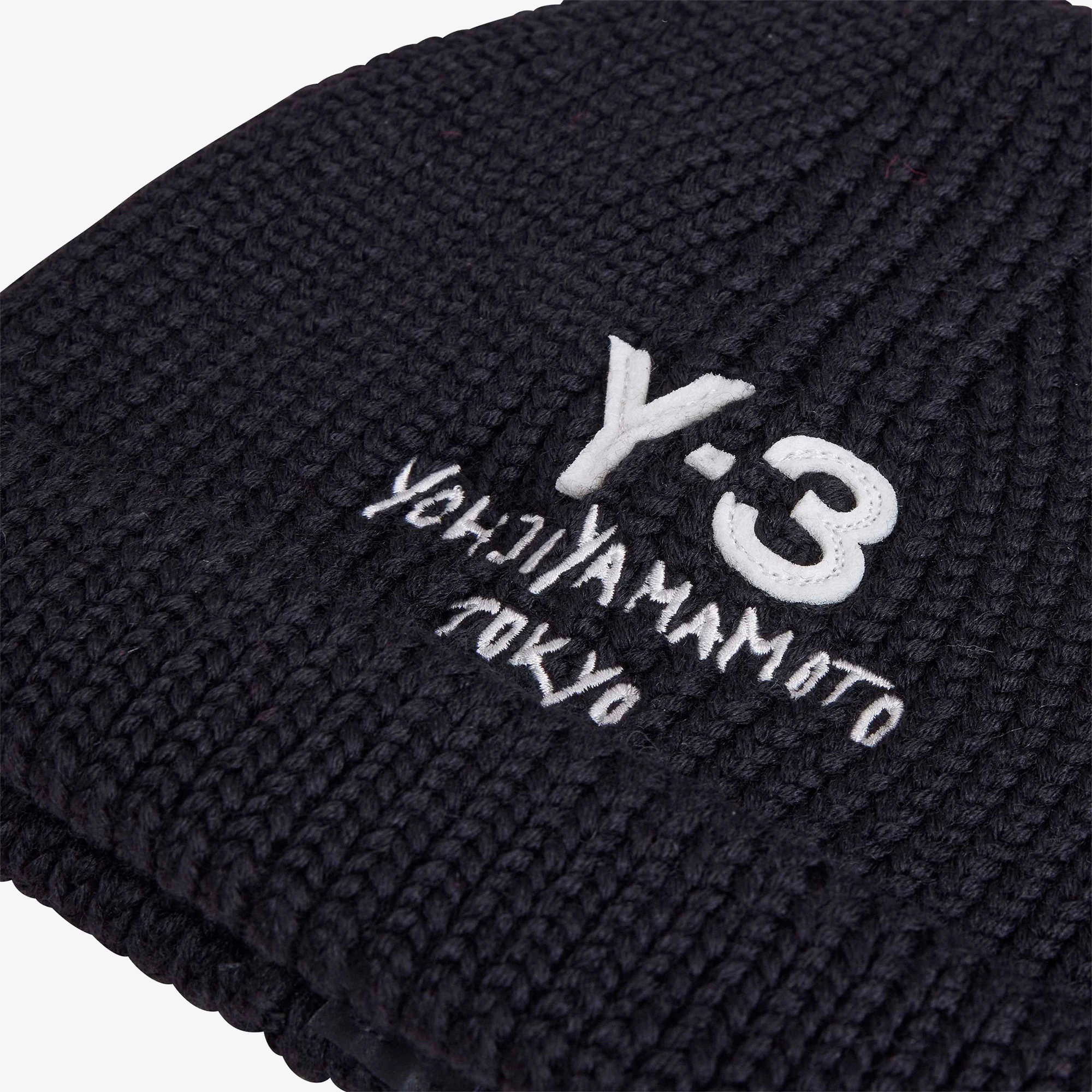 Chunky Knit Beanie 'Black'