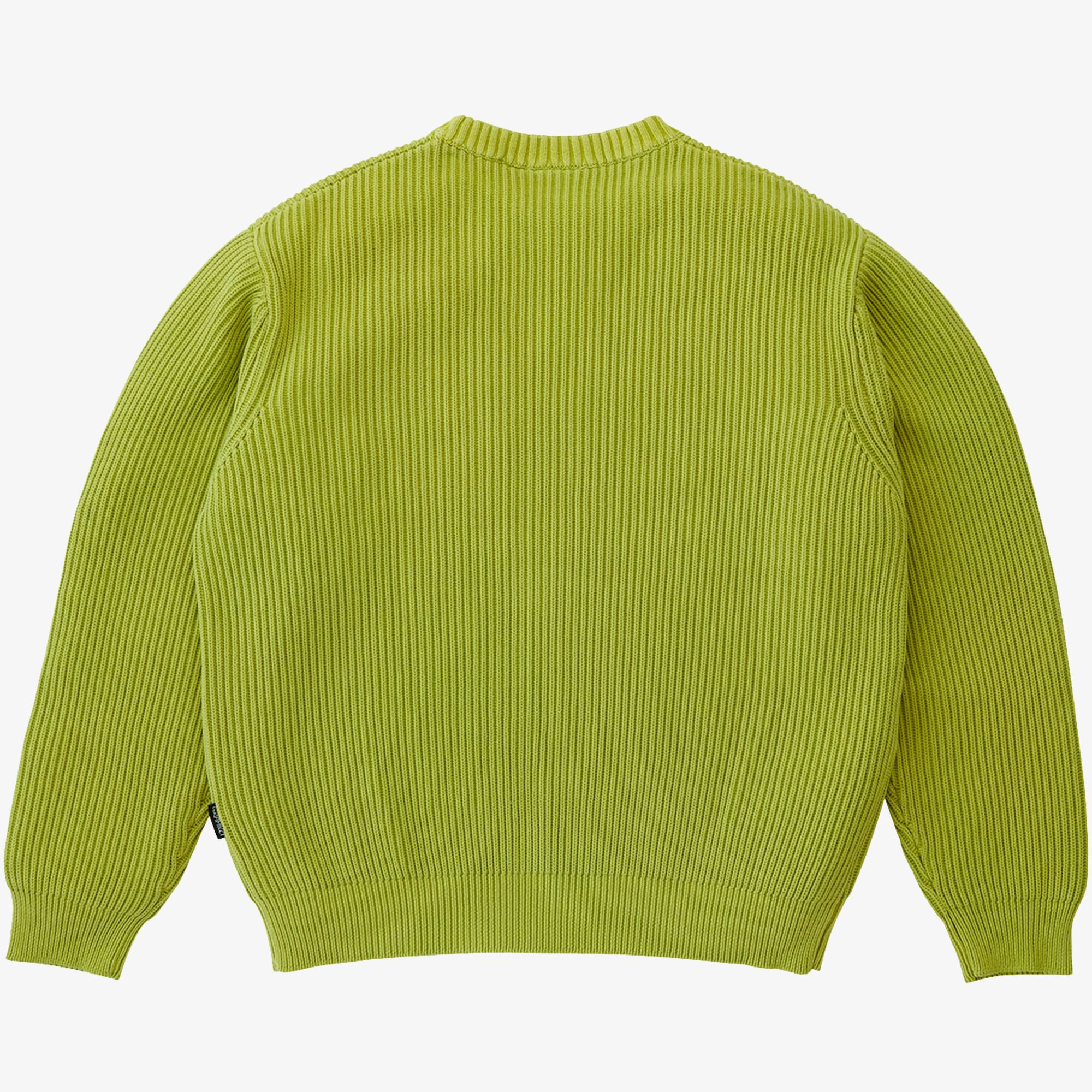 Cotton Knit Sweater 'Mist Green'