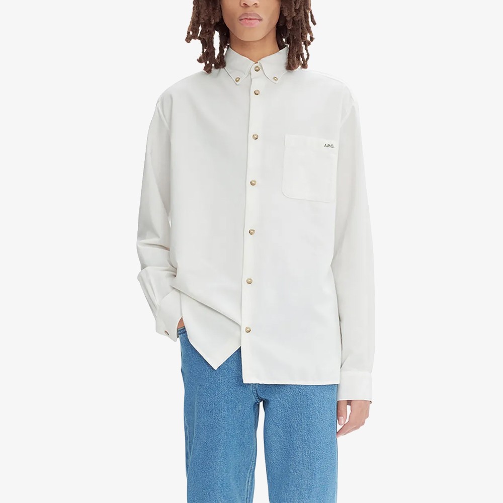 Mateo Logo Shirt 'Off-White'