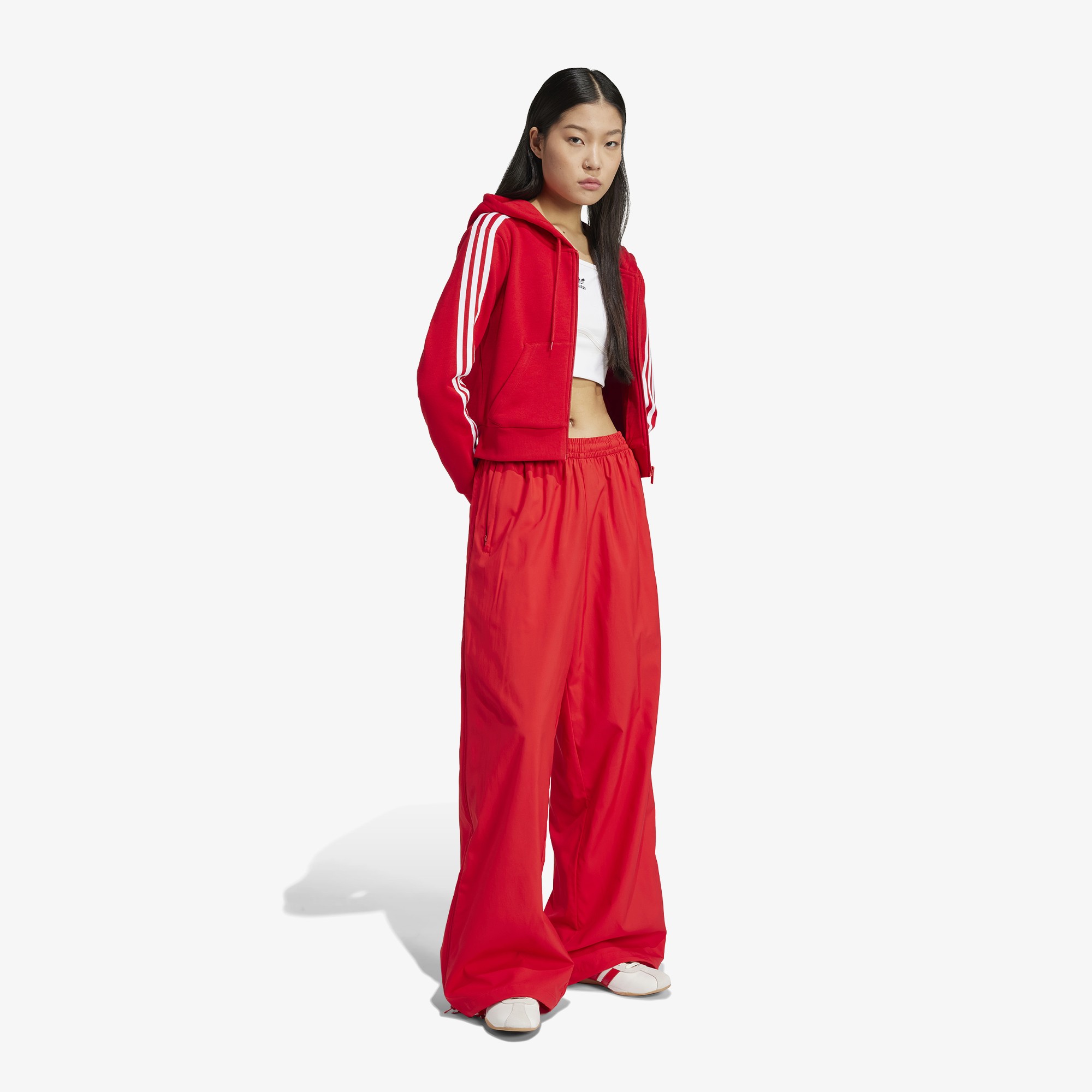 Adilenium Season 3 Zip Track Pants 'Better Scarlet'