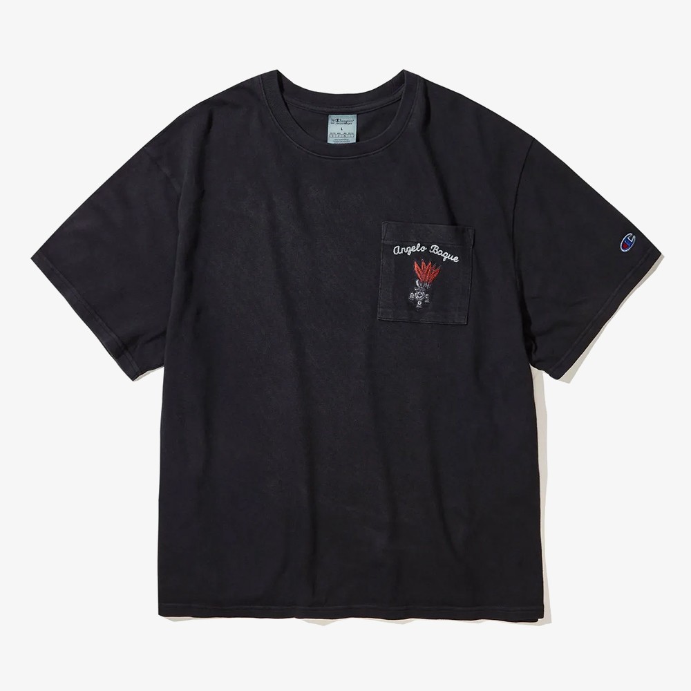 Champion x Angelo Baque Pocket T-Shirt Vintage 'Black'