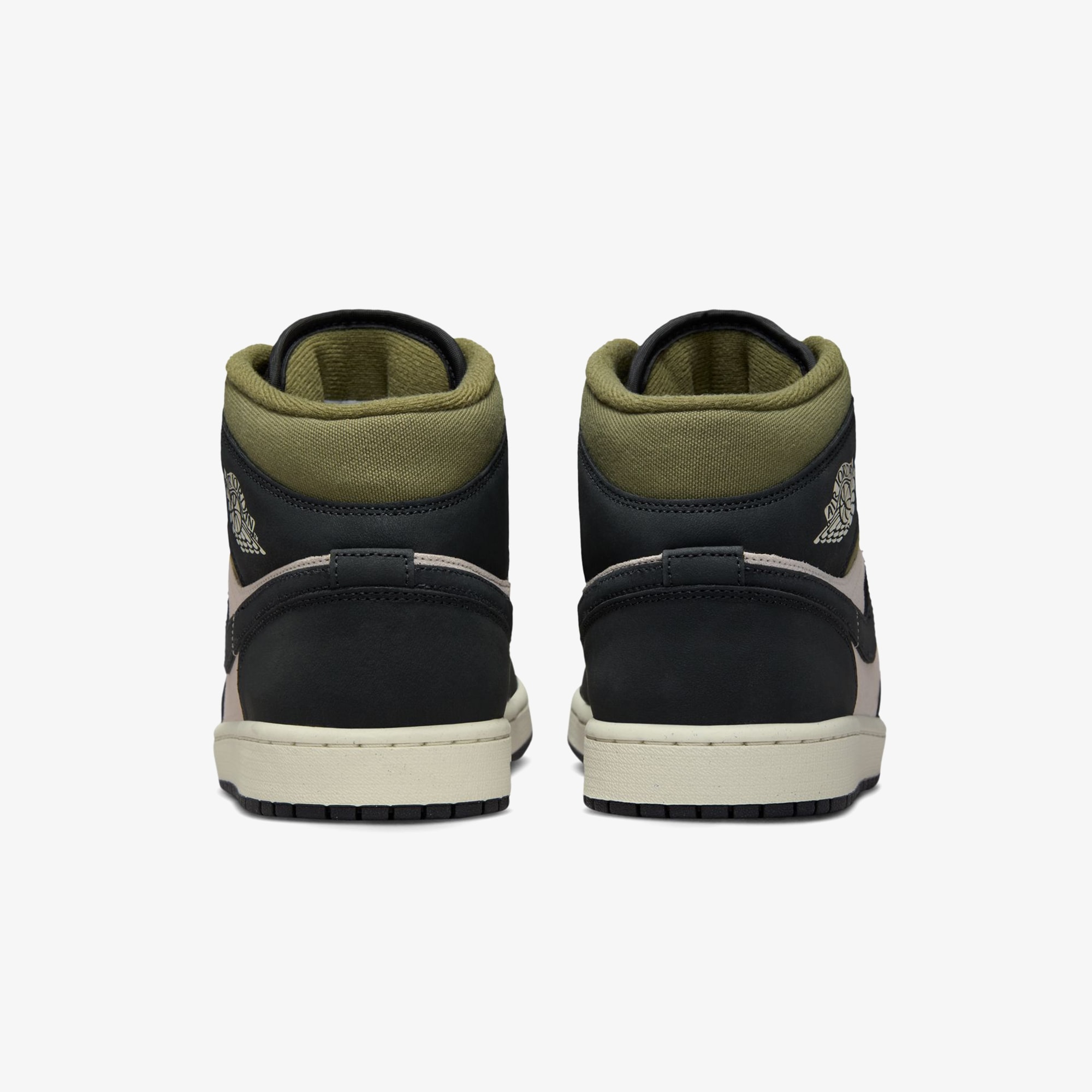Air Jordan 1 Mid SE 'Off Noir Medium Olive'
