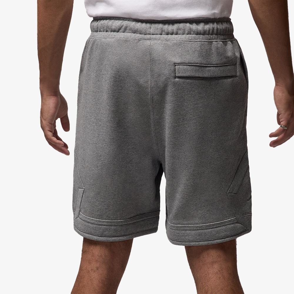 Flight Fleece Diamond Shorts 'Carbon Heather'