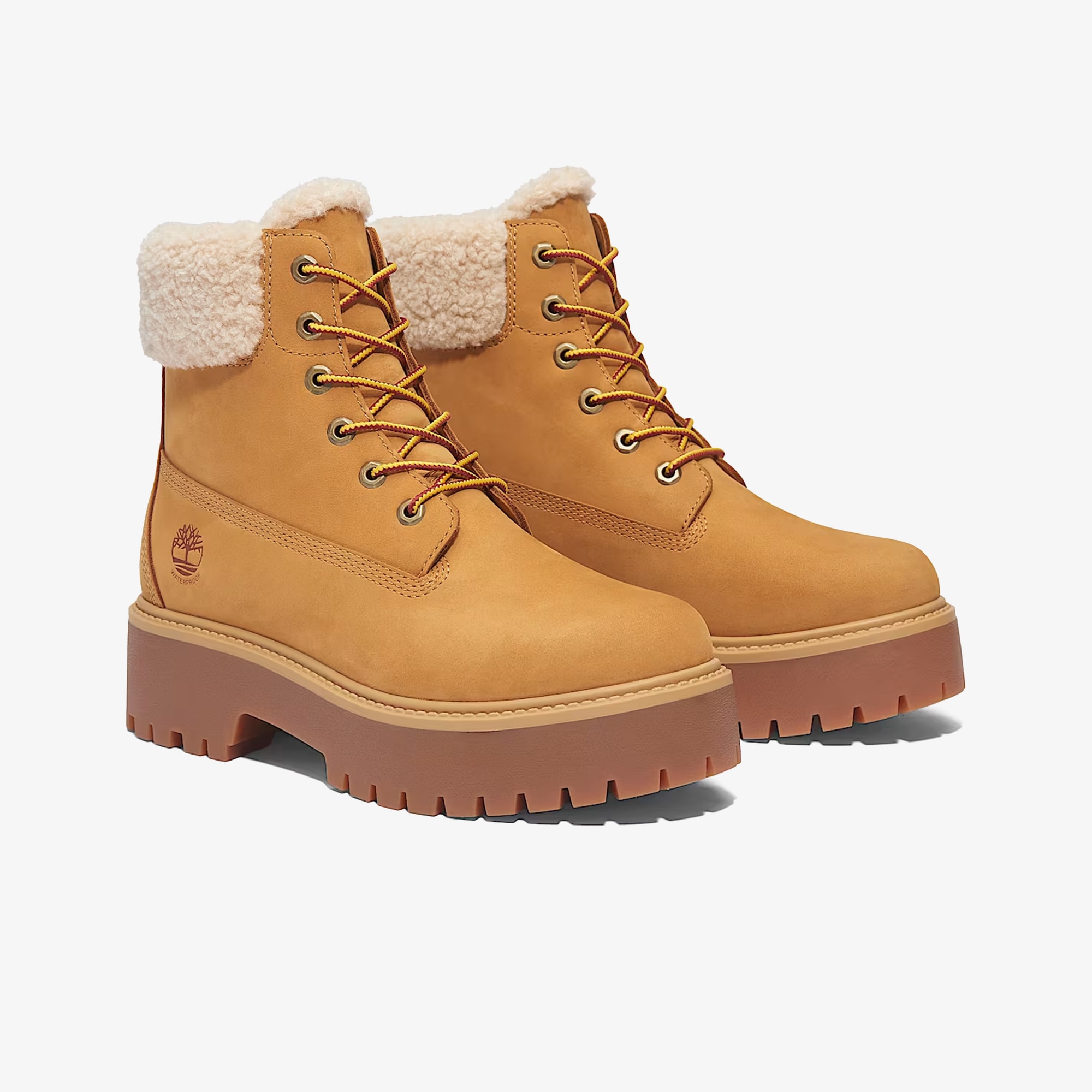 Stone Street Mid Warm Lined Waterproof Boot 'Beige'