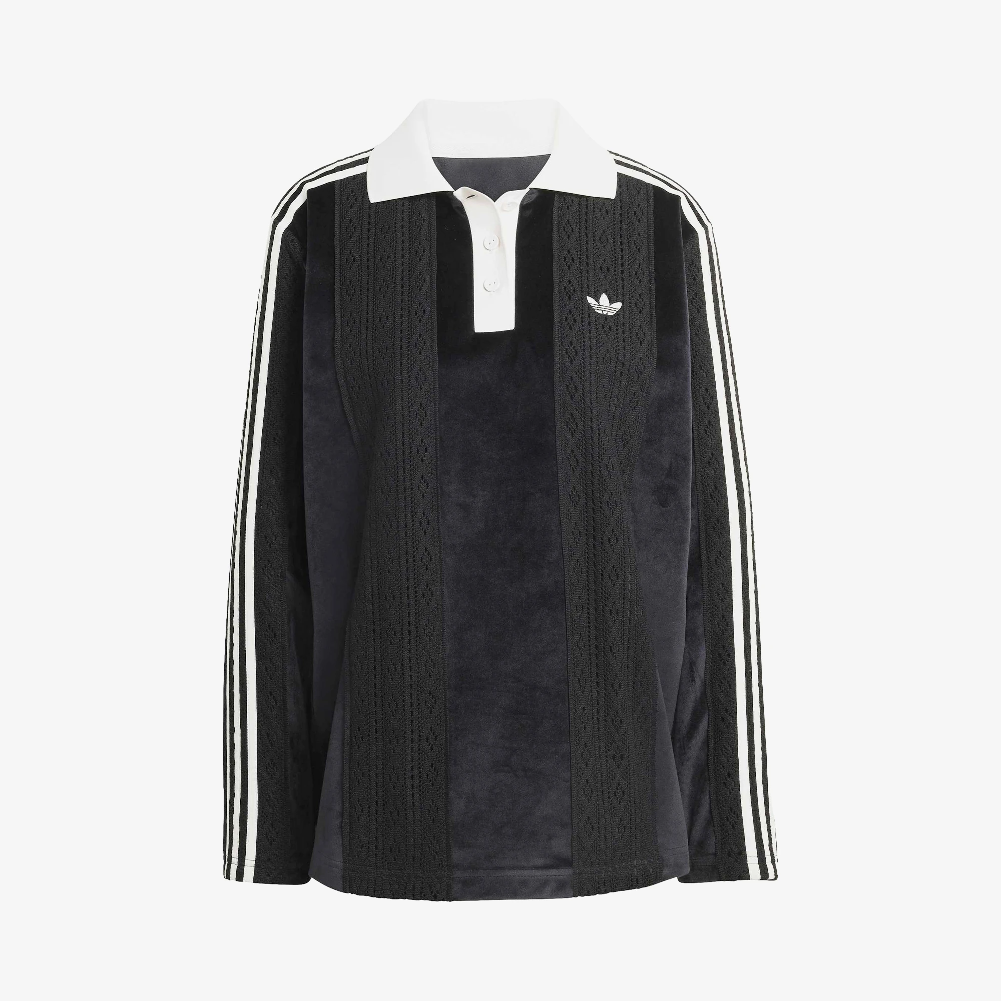 Winterised Longsleeve Soccer Jersey 'Black'