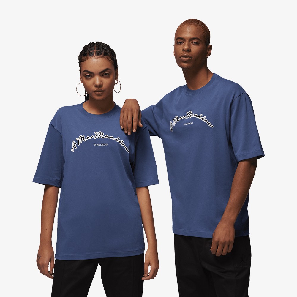 A Ma Maniére x Jordan T-Shirt 'Navy'