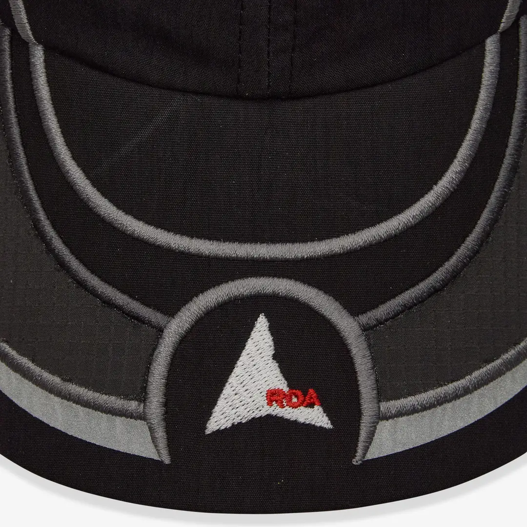 ROA Pursuit 6 Panel Cap 'Black' - WUNDER