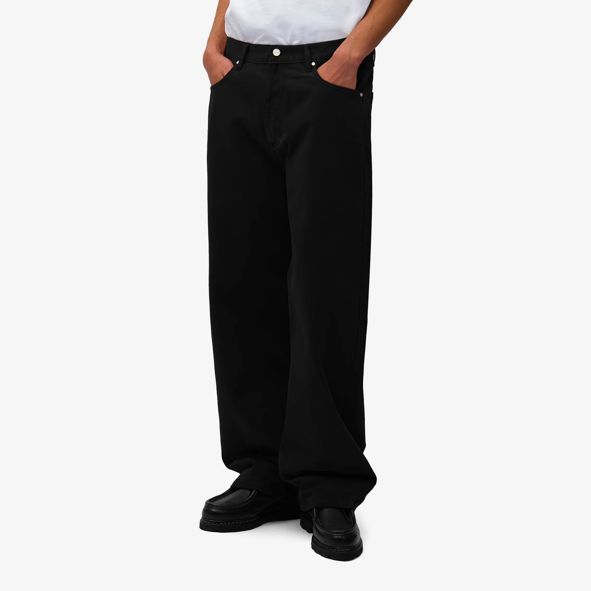 Back Pocket Graphic Pants 'Black'