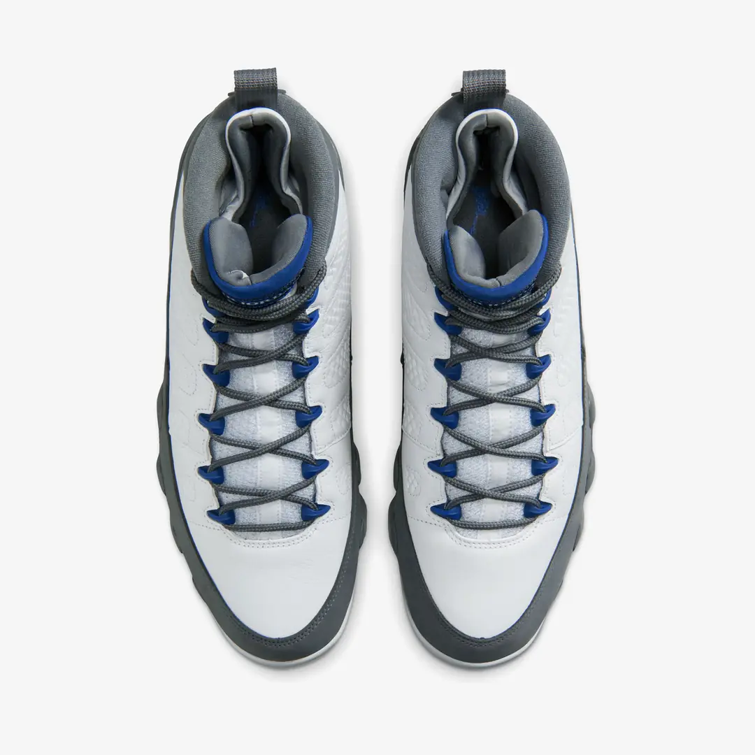 Air Jordan 9 Retro 'Flint Grey French Blue' - WUNDER